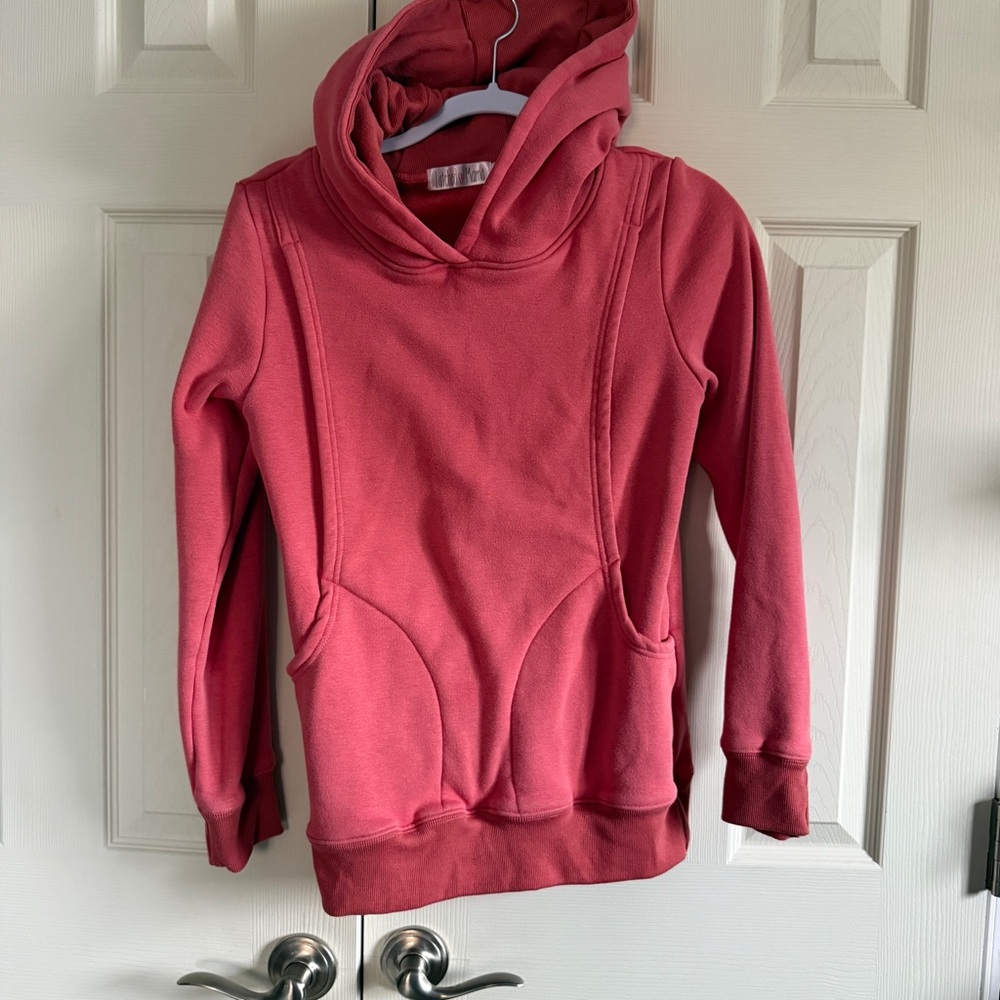 Latched Mama Pink Warm Nursing Hoodie size XS